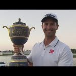 Adam Scott takes part in the Japan Open Golf Championship