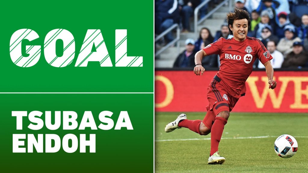 Tsubasa Endoh was drafted by Toronto FC in the first round