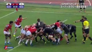 Remaining 5 minutes… Sunwolves lost a close match to Sharks